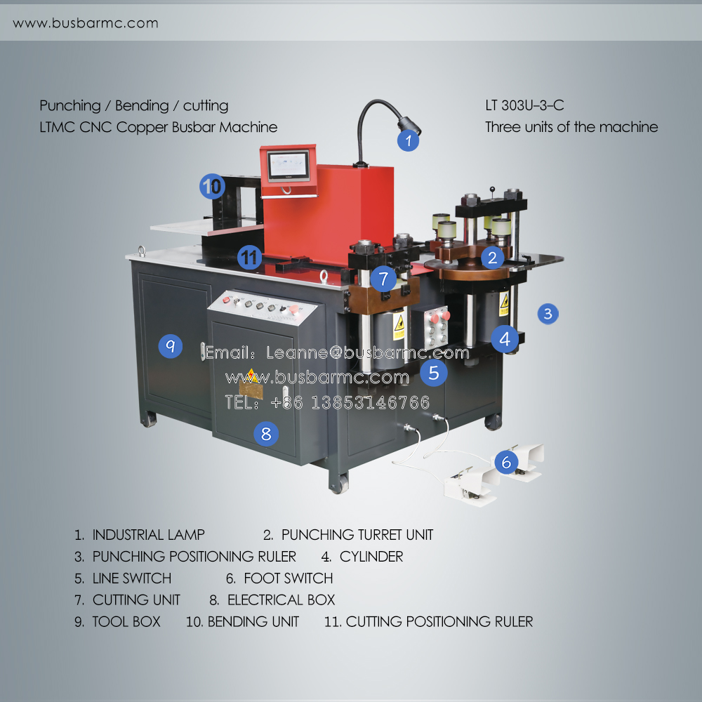 busbar punching machine