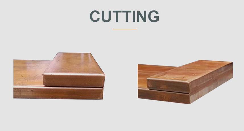 copper busbar processing machine